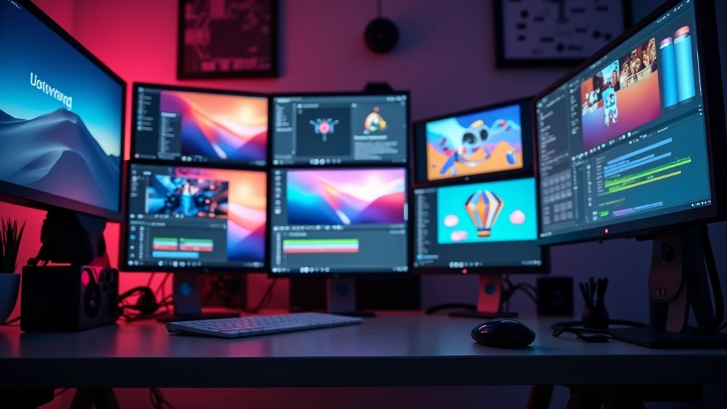 Estudio de motion design profesional con equipos de alta gama
